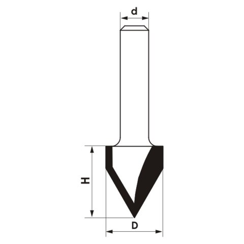 FREZ TRZPIENIOWY CNC PREMIUM FAZUJĄCY 15.1*18.2*8 FREZ TRZPIENIOWY CNC PREMIUM FAZUJĄCY 15.1*18.2*8