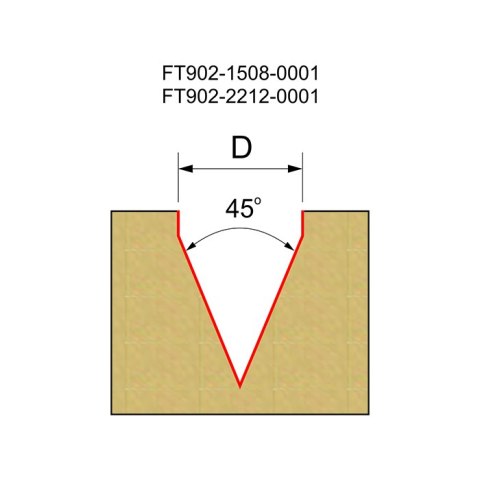 FREZ TRZPIENIOWY CNC PREMIUM FAZUJĄCY 15.1*18.2*8 FREZ TRZPIENIOWY CNC PREMIUM FAZUJĄCY 15.1*18.2*8