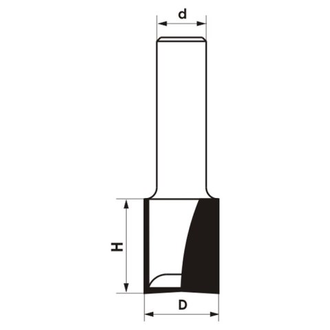 FREZ TRZPIENIOWY CNC PREMIUM PROSTY DWUPŁYTKOWY 18*35*12 FREZ TRZPIENIOWY CNC PREMIUM PROSTY DWUPŁYTKOWY 18*35*12
