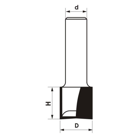 FREZ TRZPIENIOWY CNC PREMIUM PROSTY DWUPŁYTKOWY 22*17*12 FREZ TRZPIENIOWY CNC PREMIUM PROSTY DWUPŁYTKOWY 22*17*12