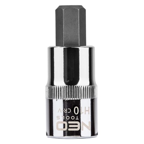KOŃCÓWKA SZEŚCIOKĄTNA NA NASADCE 1/2'' H10*55MM KOŃCÓWKA SZEŚCIOKĄTNA NA NASADCE 1/2'' H10*55MM