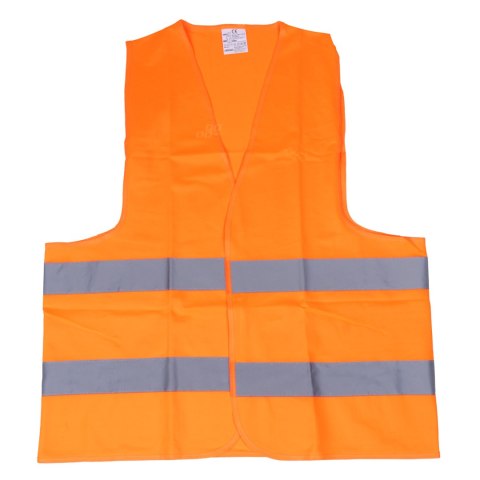 Kamizelka ostrzegawcza odblaskowa pomarańczowa xl z certyfikatem amio-01735 Kamizelka ostrzegawcza odblaskowa pomarańczowa xl z certyfikatem amio-01735