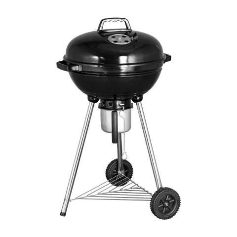 GRILL WĘGLOWY KULISTY Z POKRYWĄ I POPIELNIKIEM GRILL WĘGLOWY KULISTY Z POKRYWĄ I POPIELNIKIEM