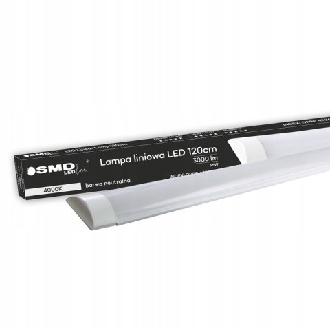 OPRAWA SUFITOWA LED 36W 4000K 120CM OPRAWA SUFITOWA LED 36W 4000K 120CM