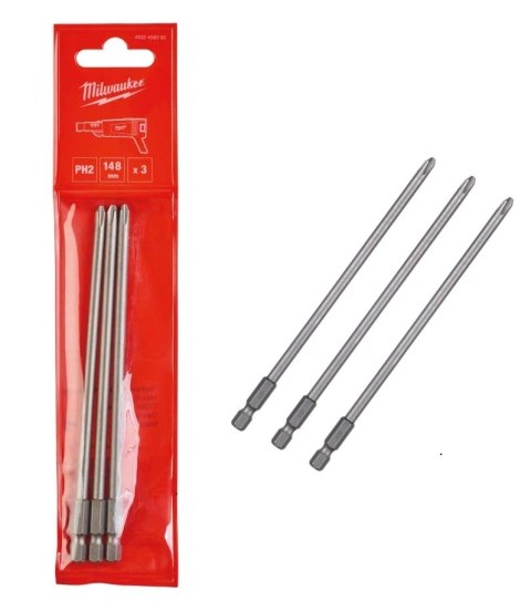 BIT, GROT, KOŃCÓWKA PH2 148MM BIT, GROT, KOŃCÓWKA PH2 148MM