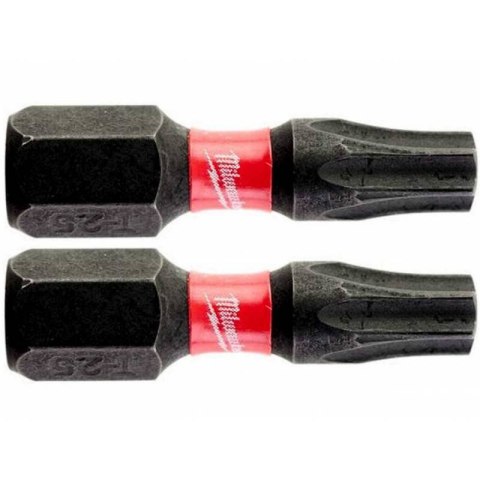 BIT, GROT, KOŃCÓWKA TORX TX25 25MM 2 SZT. BIT, GROT, KOŃCÓWKA TORX TX25 25MM 2 SZT.