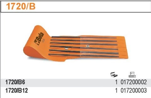 KOMPLET PILNIKÓW IGIEŁKOWYCH 160MM 6SZT KOMPLET PILNIKÓW IGIEŁKOWYCH 160MM 6SZT