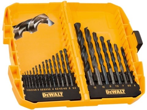 KOMPLET WIERTEŁ DO METALU HSS PRO 21 SZT. KOMPLET WIERTEŁ DO METALU HSS PRO 21 SZT.