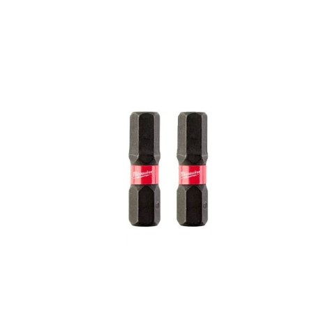 BIT, GROT, KOŃCÓWKA HEX6 25MM 2 SZT BIT, GROT, KOŃCÓWKA HEX6 25MM 2 SZT
