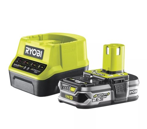 AKUMULATOR LI-ION 2.5AH 18V + ŁADOWARKA ONE+ RC18120-125 AKUMULATOR LI-ION 2.5AH 18V + ŁADOWARKA ONE+ RC18120-125