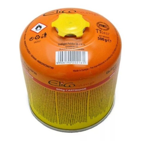 NABÓJ Z GAZEM PROPAN-BUTAN 500G 7/16' ELICO #2711 13 NABÓJ Z GAZEM PROPAN-BUTAN 500G 7/16' ELICO #2711 13