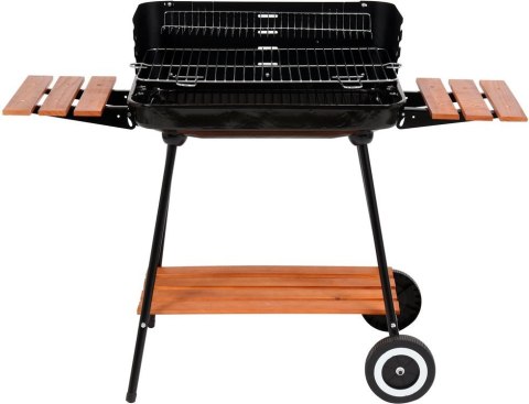 GRILL WĘGLOWY Z PÓŁKAMI, RUSZT 53*33CM GRILL WĘGLOWY Z PÓŁKAMI, RUSZT 53*33CM