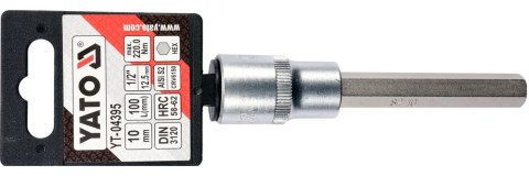 KLUCZ TRZPIENIOWY 1/2''HEX 10MM L100MM