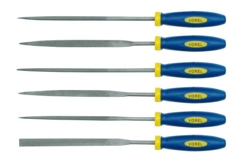 PILNIKI DO METALU IGLAKI 180MM KOMPLET 6-SZTUKOWY PILNIKI DO METALU IGLAKI 180MM KOMPLET 6-SZTUKOWY
