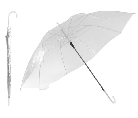 BQ13A Parasol przezroczysty biały BQ13A Parasol przezroczysty biały