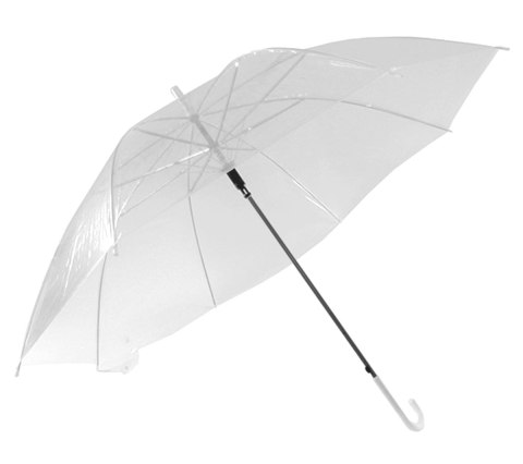 BQ13A Parasol przezroczysty biały BQ13A Parasol przezroczysty biały