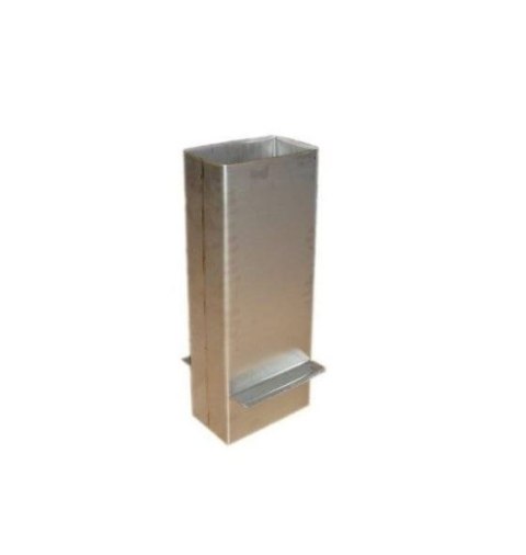 PRZEDŁUŻKA ŻAROODPORNA 14*25*100CM Z ROZETĄ GR1MM PRZEDŁUŻKA ŻAROODPORNA 14*25*100CM Z ROZETĄ GR1MM