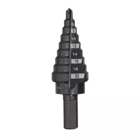 WIERTŁO WIELOSTOPNIOWE 4-20MM WIERTŁO WIELOSTOPNIOWE 4-20MM