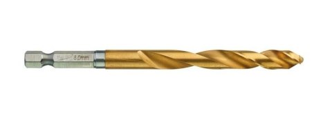 WIERTŁO DO METALU HEX HSS-G TIN 8MM WIERTŁO DO METALU HEX HSS-G TIN 8MM