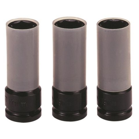 ZESTAW NASADEK DO ŚRUB KÓŁ 1/2'', 17,19,21MM 9203N ZESTAW NASADEK DO ŚRUB KÓŁ 1/2'', 17,19,21MM 9203N