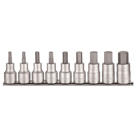 ZESTAW NASADEK TRZP. 6-KĄTNYCH CALOWYCH Z CHWYTEM 1/2'' ZESTAW NASADEK TRZP. 6-KĄTNYCH CALOWYCH Z CHWYTEM 1/2''