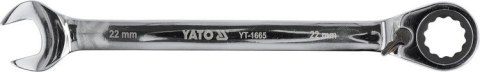 KLUCZ PŁASKO-OCZKOWY Z GRZECHOTKĄ 22MM KLUCZ PŁASKO-OCZKOWY Z GRZECHOTKĄ 22MM