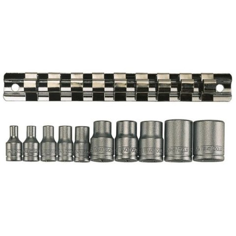 ZESTAW NASADEK TORX 1/4'' I 3/8''M3814, 10EL.+LISTWA ZESTAW NASADEK TORX 1/4'' I 3/8''M3814, 10EL.+LISTWA