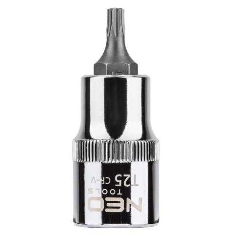 BIT, GROT, KOŃCÓWKA TORX NA NASADCE 1/2'' T25*55MM BIT, GROT, KOŃCÓWKA TORX NA NASADCE 1/2'' T25*55MM