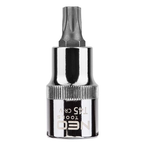BIT, GROT, KOŃCÓWKA TORX NA NASADCE 1/2'' T45*55MM BIT, GROT, KOŃCÓWKA TORX NA NASADCE 1/2'' T45*55MM