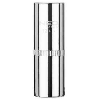 NASADKA DŁUGA 6-KĄTNA CHROMOWANA 1/4'' 12MM