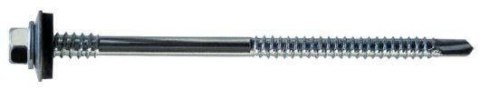 WKRĘT DO PŁYT WARSTWOWYCH Z EPDM 6.3*150MM 6MM RAL9006 WKRĘT DO PŁYT WARSTWOWYCH Z EPDM 6.3*150MM 6MM RAL9006