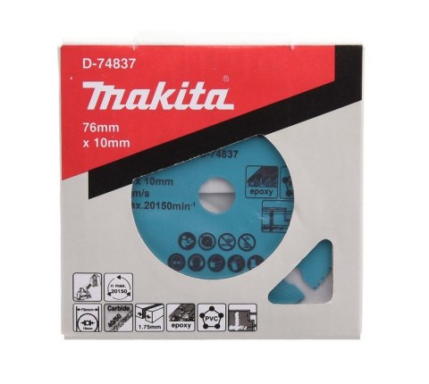 TARCZA DIAMENTOWA SEGMENTOWA 76*10MM