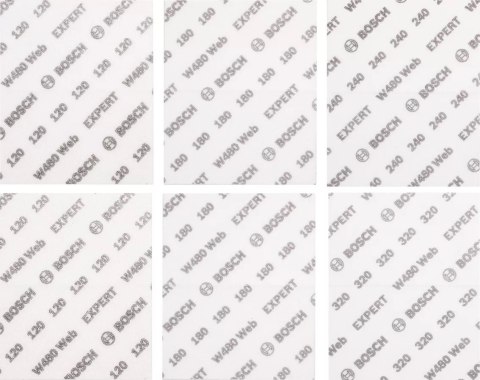 ARKUSZ ŚCIERNY PIANKA EXPERT 115*140MM W480 SET 6PC ARKUSZ ŚCIERNY PIANKA EXPERT 115*140MM W480 SET 6PC