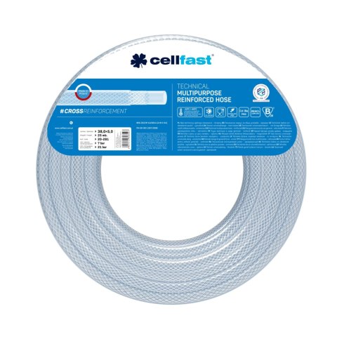 WĄŻ TECHNICZNY 38.0X5MM 25M WĄŻ TECHNICZNY 38.0X5MM 25M