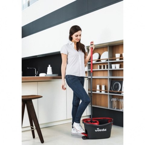 Zestaw mop obrotowy Vileda Easy Wring and Clean Turbo box Zestaw mop obrotowy Vileda Easy Wring and Clean Turbo box
