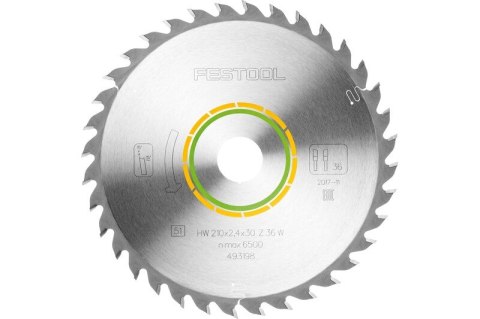 TARCZA PILARSKA WOOD UNIVERSAL HW 210*2.4*30 W36 TARCZA PILARSKA WOOD UNIVERSAL HW 210*2.4*30 W36