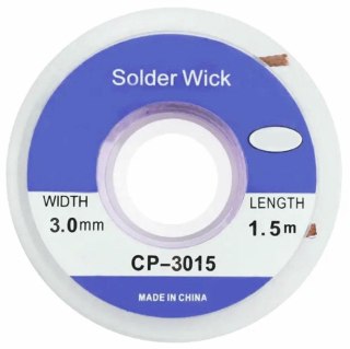 NZ18A Taśma rozlutownicza plecionka 3mm x1,5m