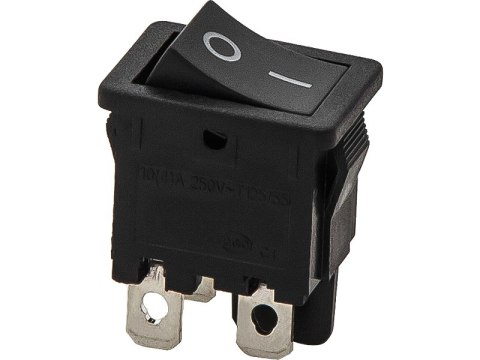 1109# Przełącznik kołyskowy czarny 6a/230v 4pin 1109# Przełącznik kołyskowy czarny 6a/230v 4pin