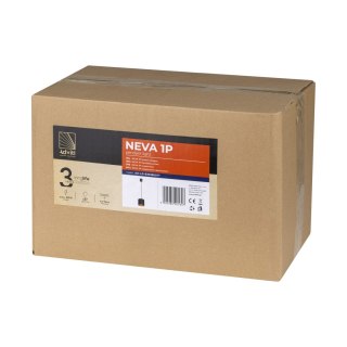 NEVA lampa wisząca, moc max. 1x60W, E27, czarna