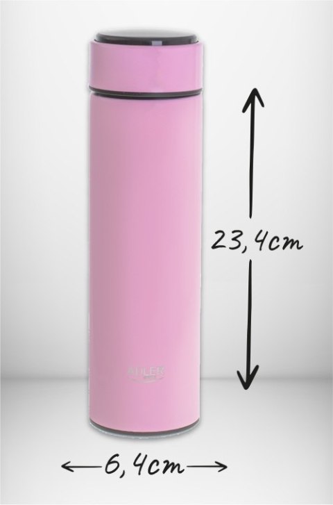 AD 4506 pink Termos led 473ml różowy