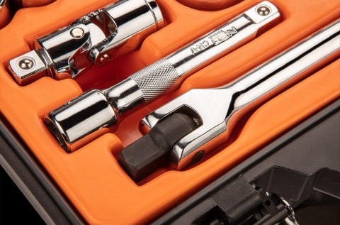 Klucze nasadowe 1/2", zestaw 33 szt. Klucze nasadowe 1/2", zestaw 33 szt.