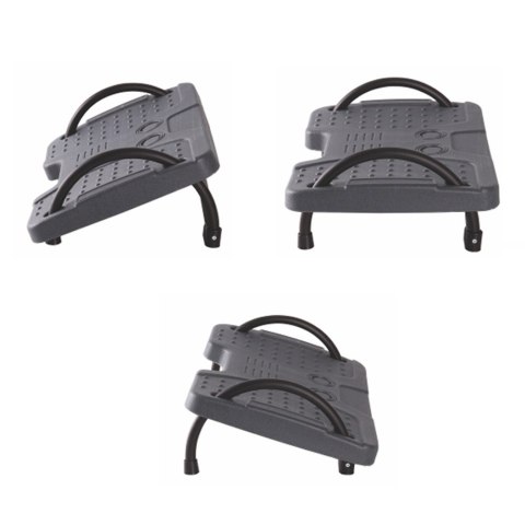 Podnóżek ergonomiczny Ergo Office, podstawka pod nogi, płynnie regulowany kąt nachylenia, ER-412 Podnóżek ergonomiczny Ergo Office, podstawka pod nogi, płynnie regulowany kąt nachylenia, ER-412