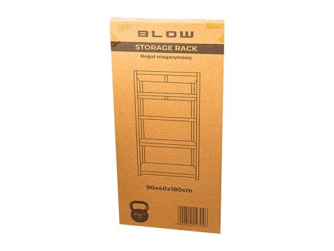 69-100# Regał magazynowy 90x40x180cm blow 69-100# Regał magazynowy 90x40x180cm blow