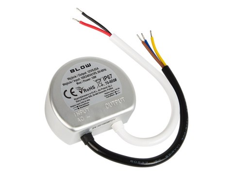 70-600# Zasilacz impulsowy dopuszkowy 12v/0,83a 10w metal 70-600# Zasilacz impulsowy dopuszkowy 12v/0,83a 10w metal