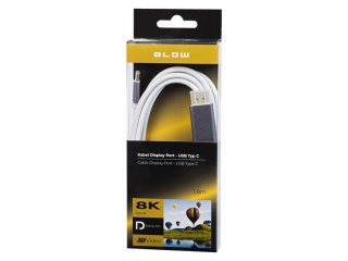 92-026# Przyłącze display port - usb-c 1,8m`