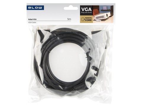 92-613# Przyłącze vga-vga classic 5m+filtry 92-613# Przyłącze vga-vga classic 5m+filtry