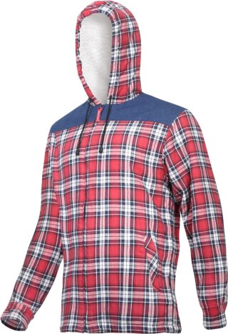 Koszula flanelowa ociep. wzmoc., czerw-gran., "3xl",ce,lahti