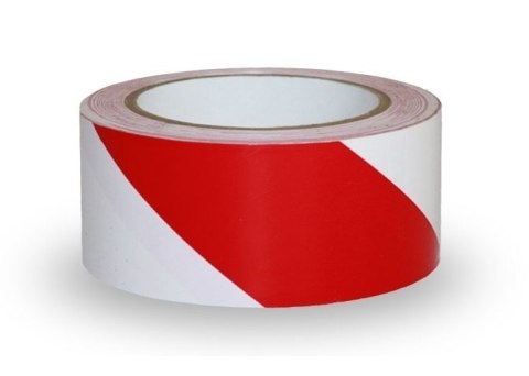 TAŚMA OSTRZEGAWCZA BIAŁO-CZERWONA 75MM*200M TAŚMA OSTRZEGAWCZA BIAŁO-CZERWONA 75MM*200M