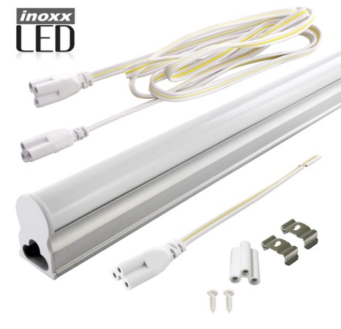 Świetlówka led liniowa t5 150cm 22w ciepła 3000k lampa natynkowa zintegrowana z oprawą Świetlówka led liniowa t5 150cm 22w ciepła 3000k lampa natynkowa zintegrowana z oprawą