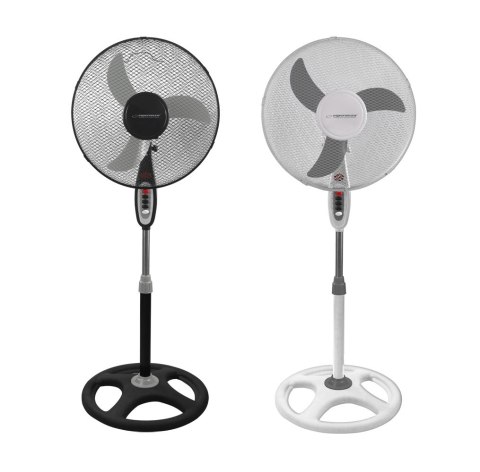 EHF002KE Esperanza wentylator 16'' stojący typhoon czarno-szary EHF002KE Esperanza wentylator 16'' stojący typhoon czarno-szary